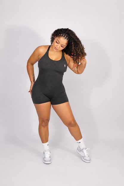 SECOND SKIN SHORT JUMPSUIT