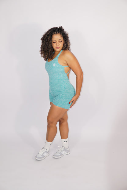 SECOND SKIN SHORT JUMPSUIT
