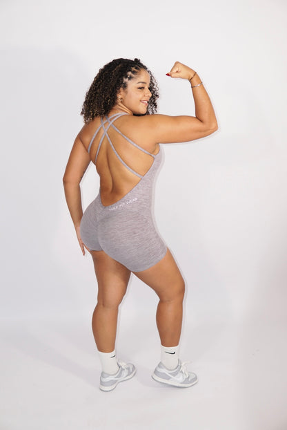 SECOND SKIN SHORT JUMPSUIT