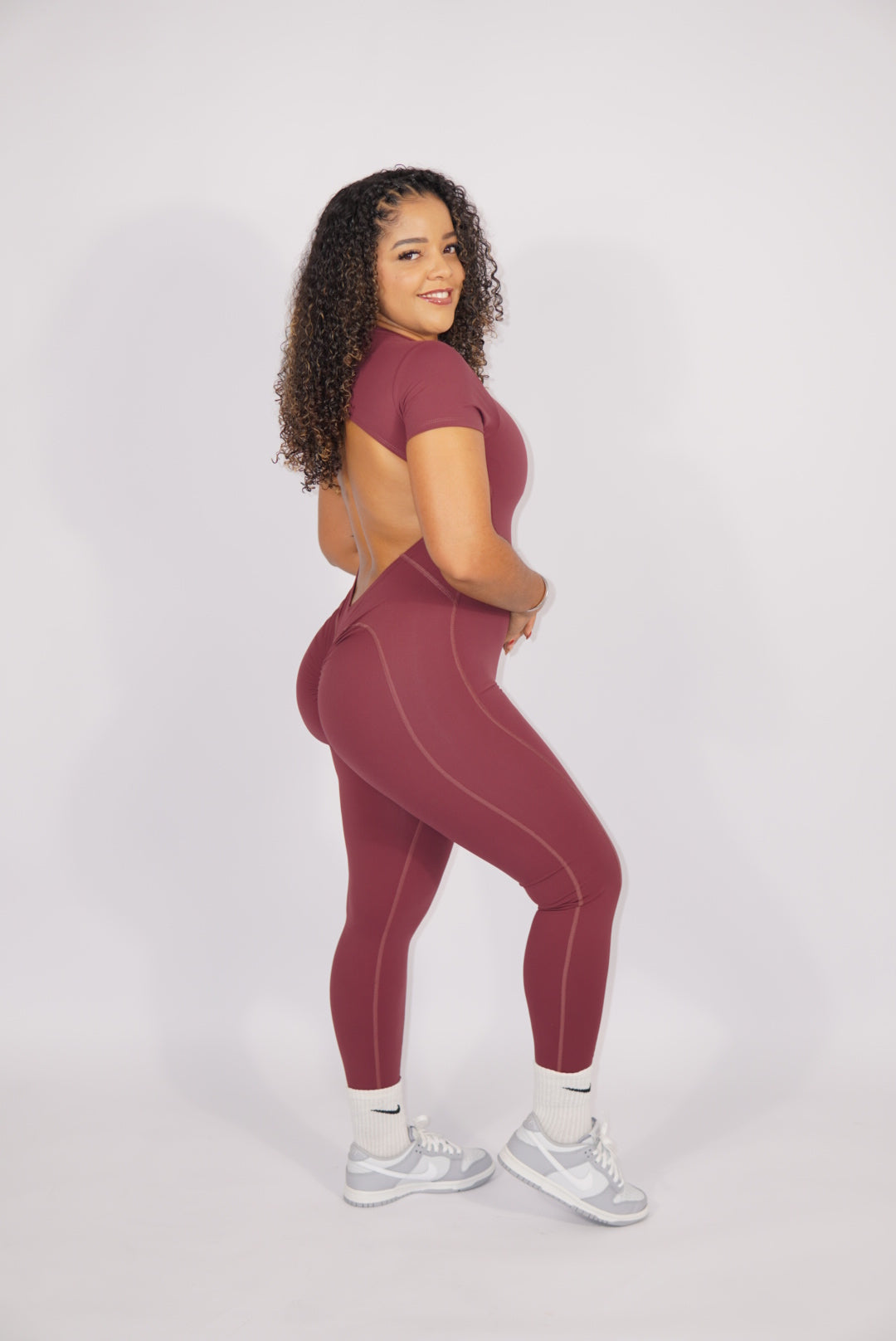 HOURGLASS SCULPT LONG JUMPSUIT