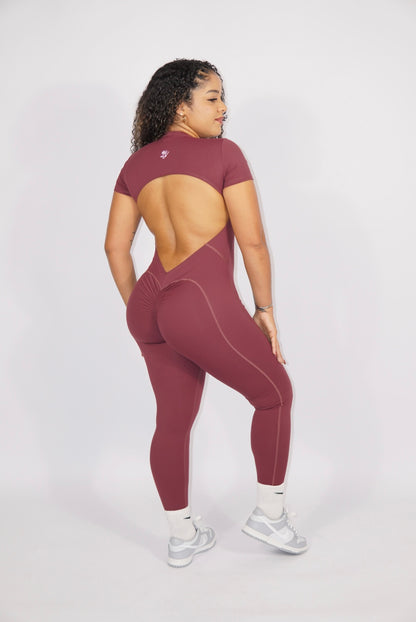 HOURGLASS SCULPT LONG JUMPSUIT